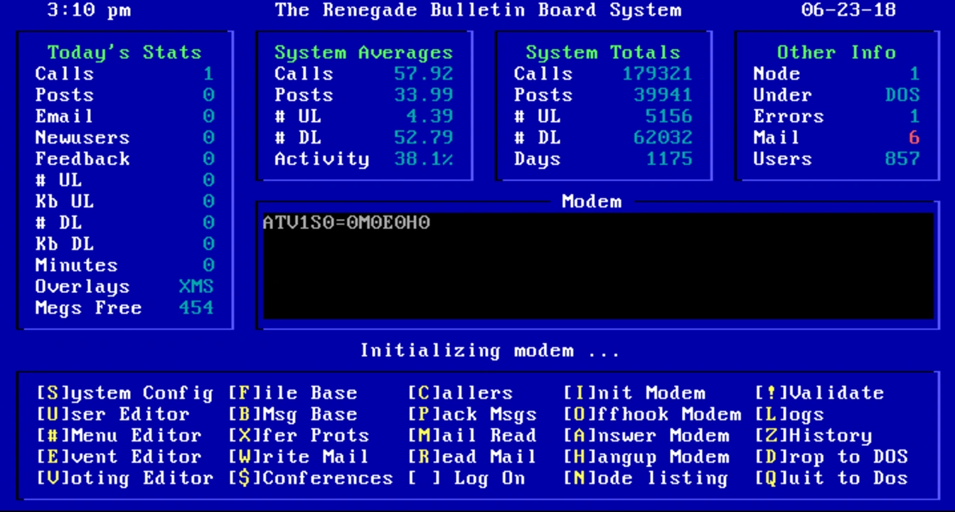 Renegade BBS