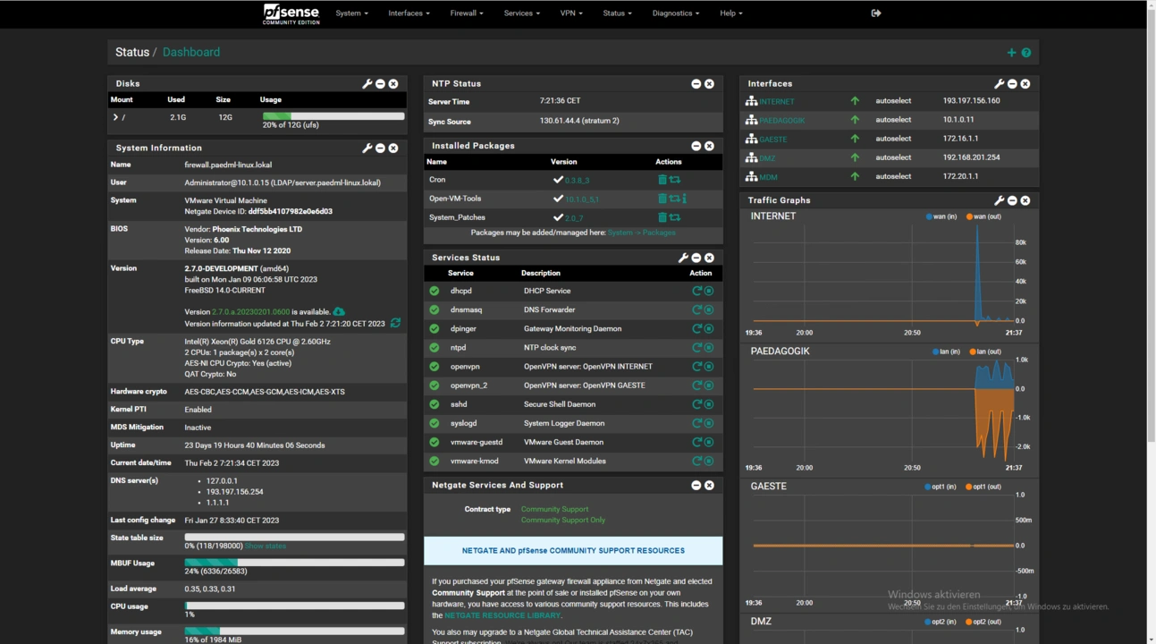 pfSense 2.7