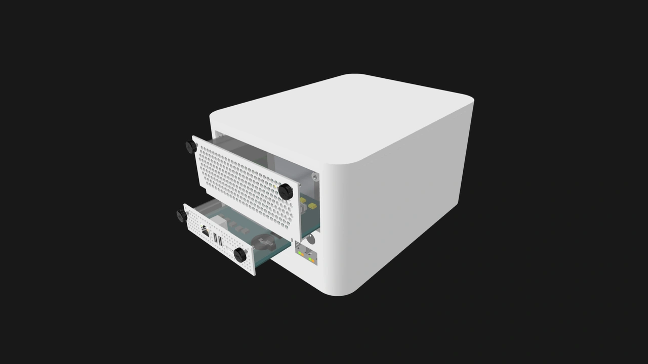 OpenSFF Compute Node and Management Module in single-slot Enclosure