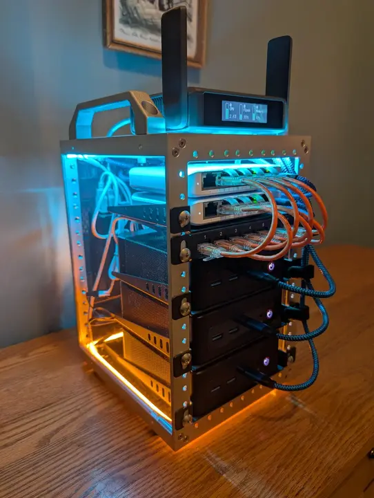 A portable home server.