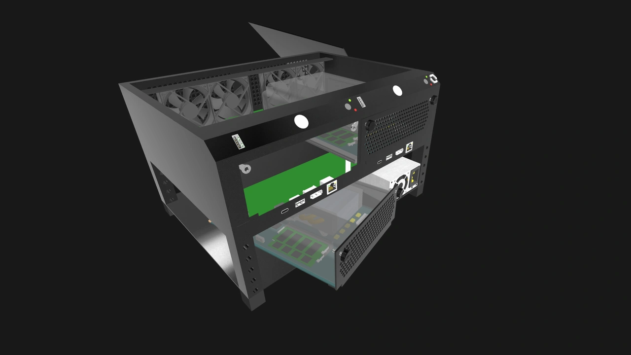 OpenSFF dual-node test bench