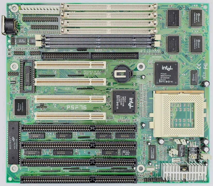 Freetech Falcon Baby AT motherboard