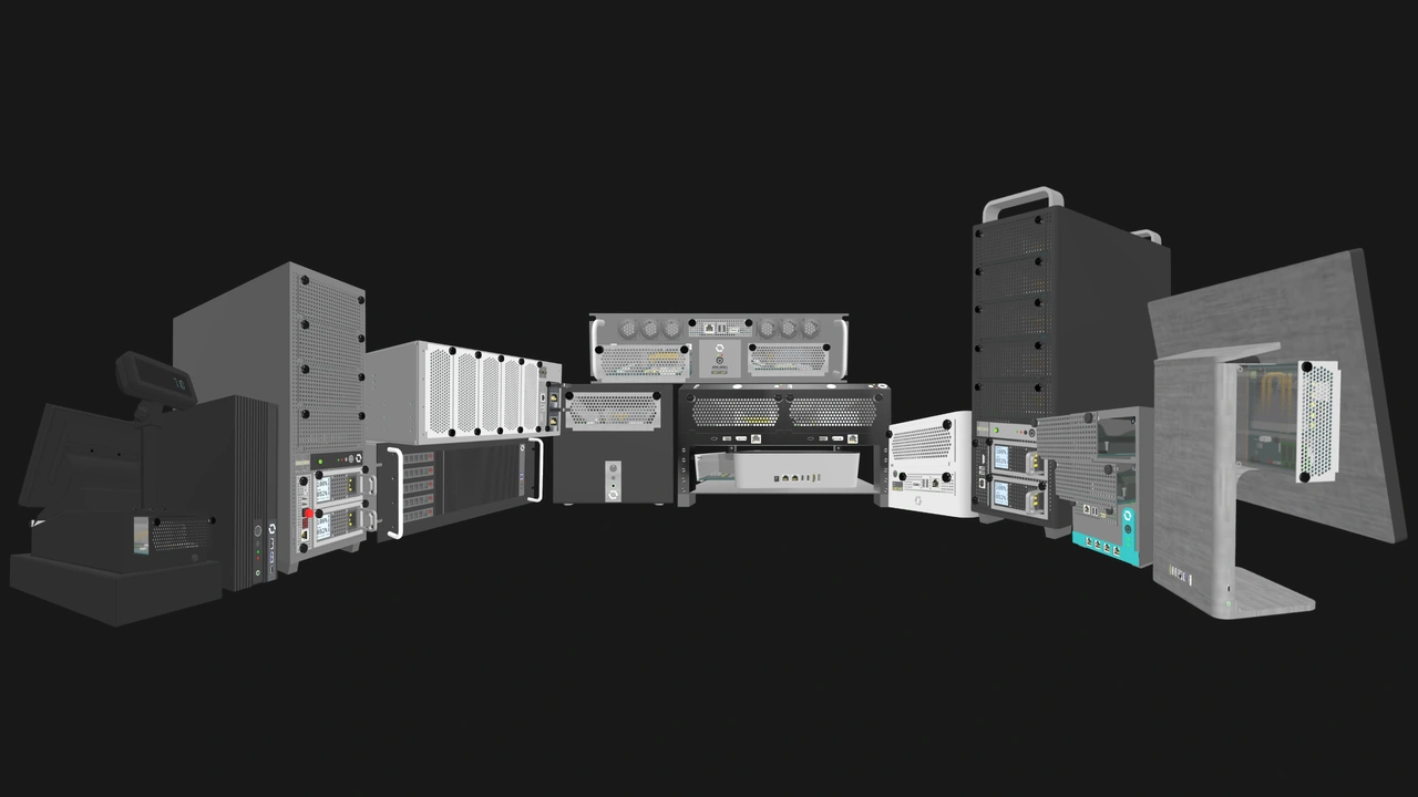 Renders of OpenSFF systems