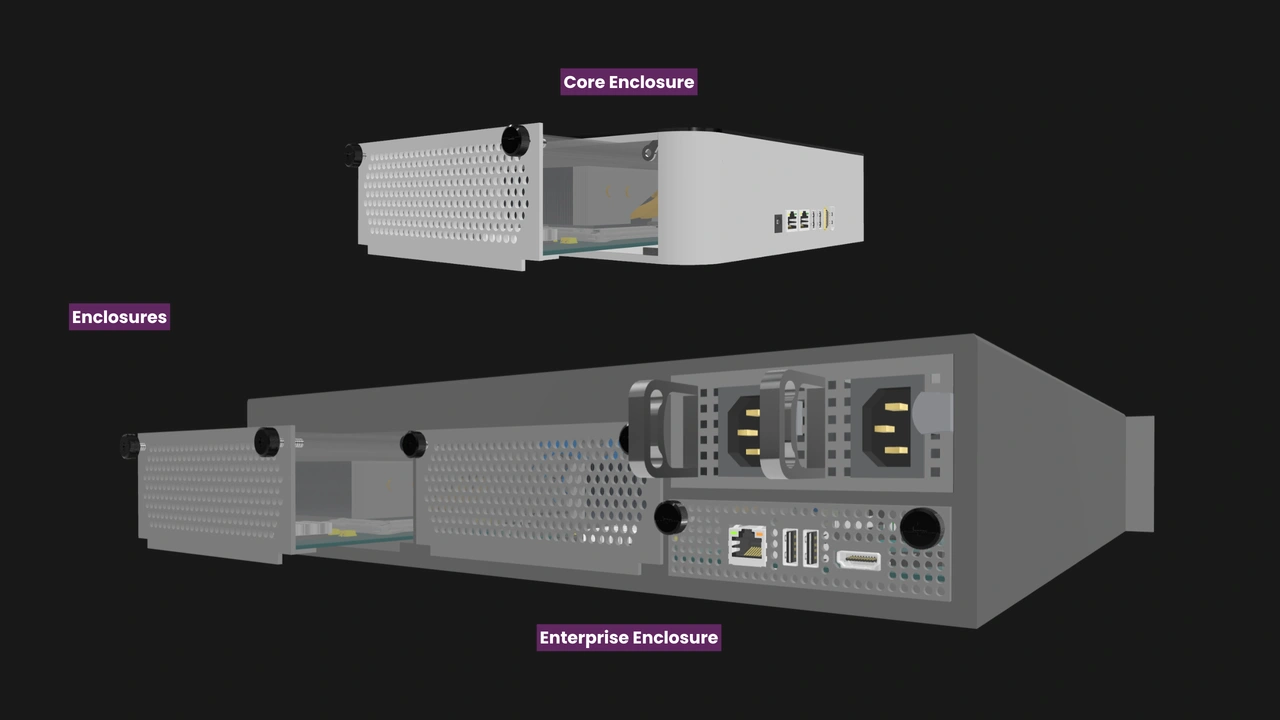 OpenSFF Core and Enterprise Enclosures