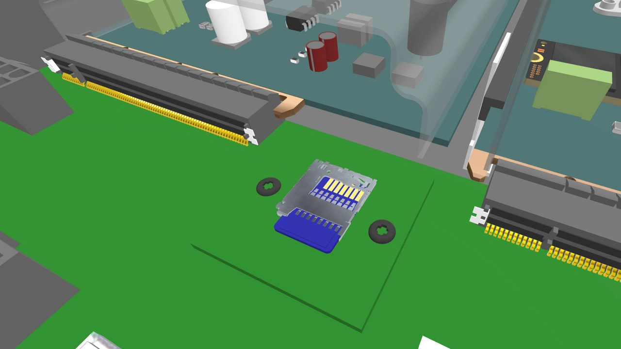 Enclosure microSD Card