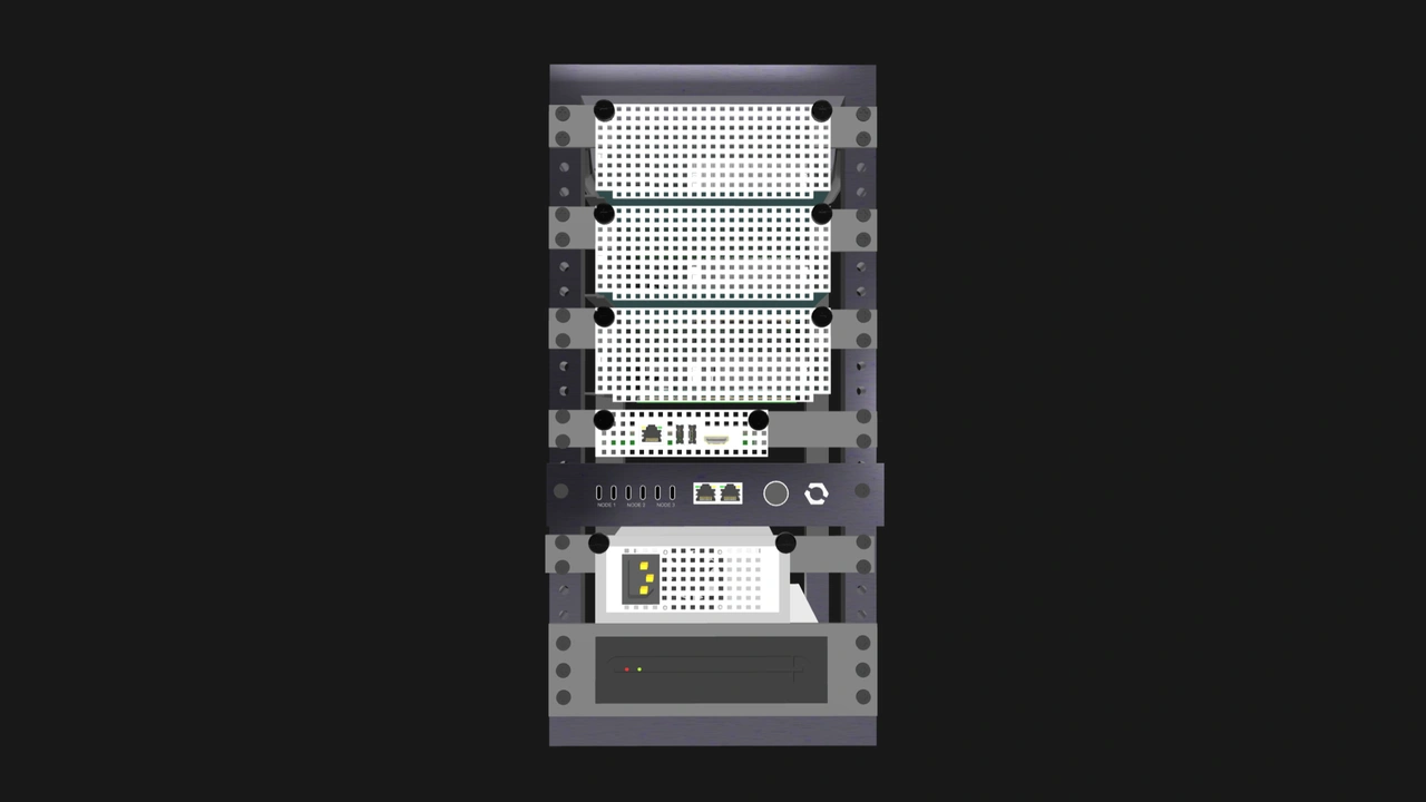 Three-node OpenSFF system