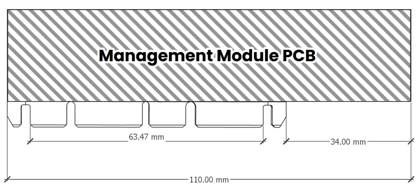 Connector plug top