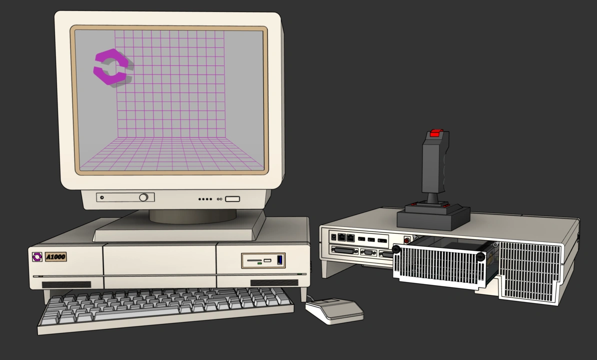 OpenSFF Amiga 1000 concept