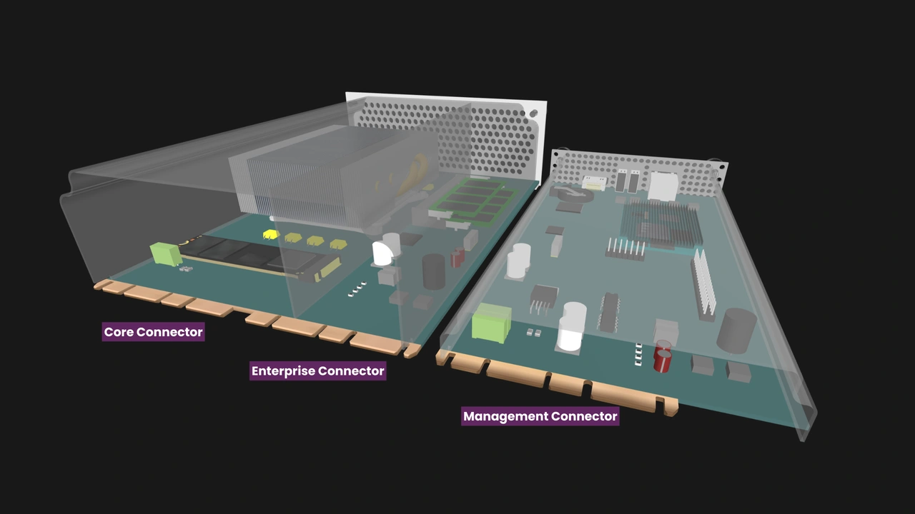 OpenSFF card-edge connectors