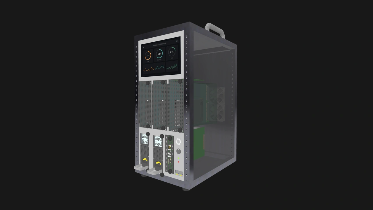 Three-slot tower OpenSFF server concept